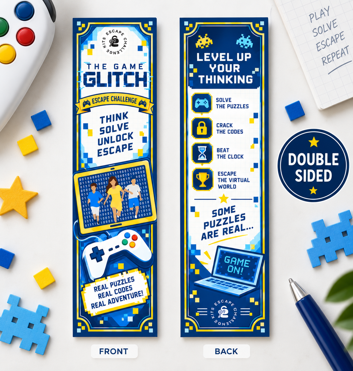 The Game Glitch Expert Certificate & Bookmark