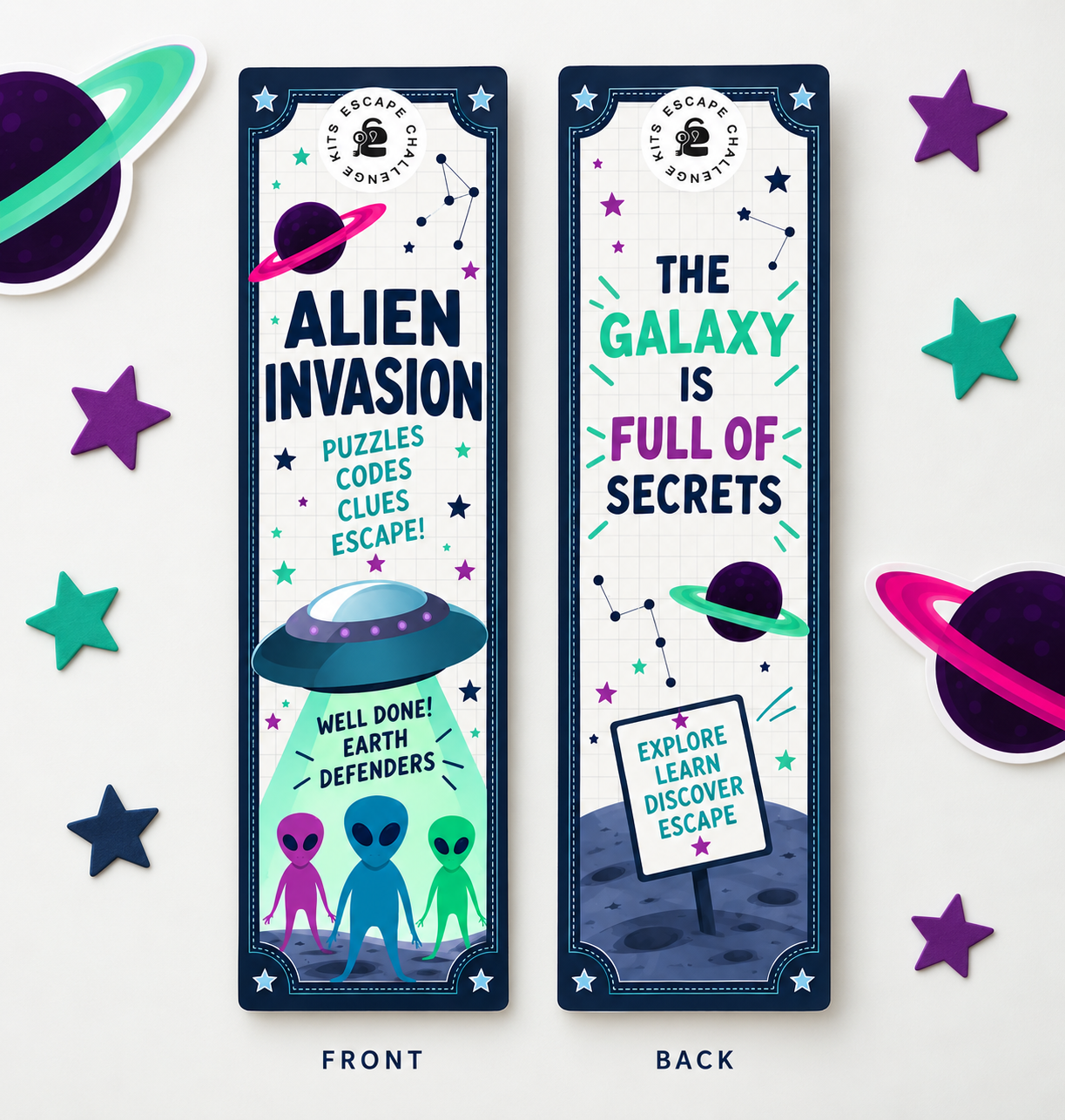 Alien Invasion Expert Certificate & Bookmark