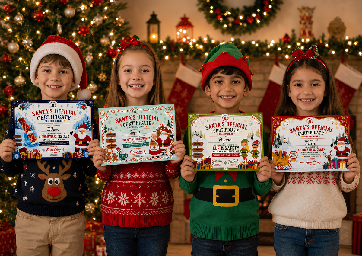 Christmas Expert Certificates & Bookmarks