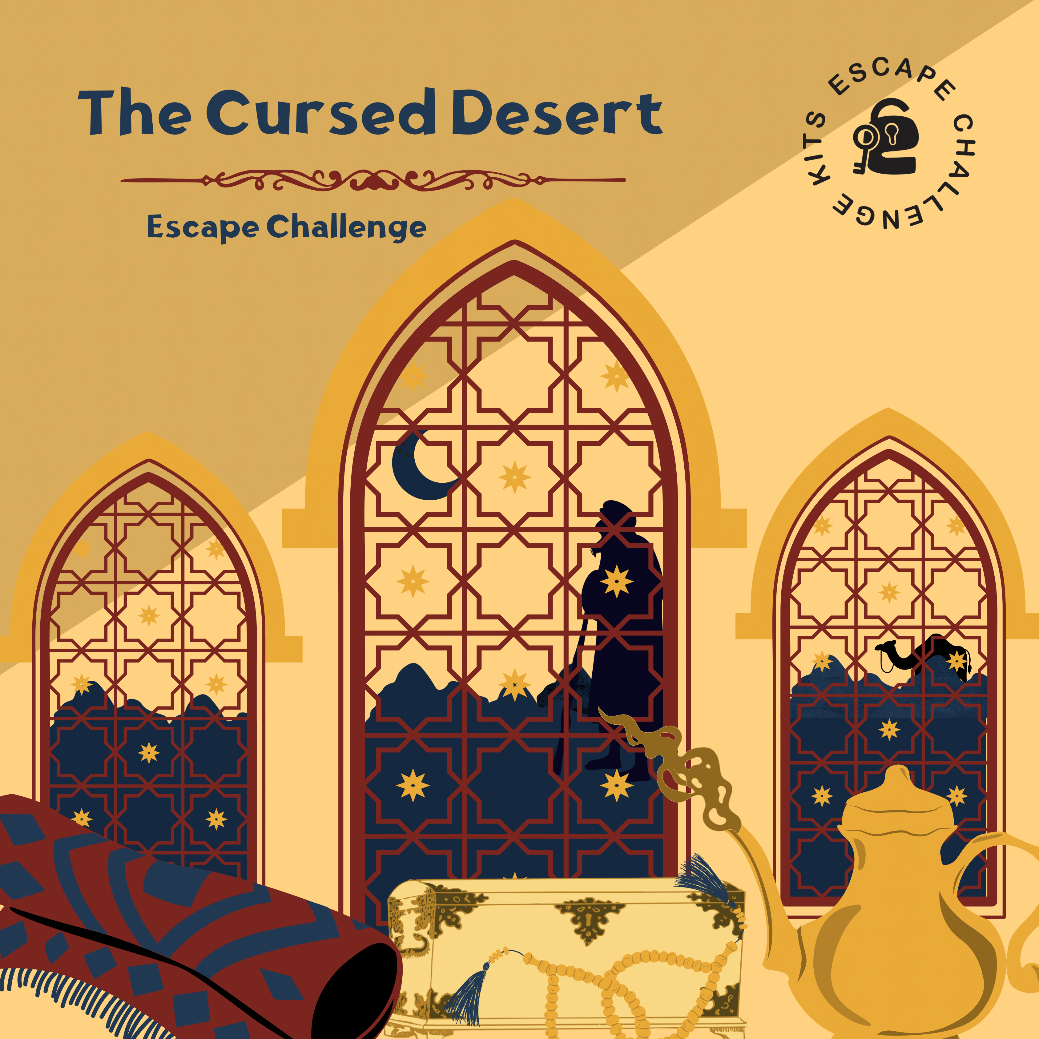 The Cursed Desert Escape Challenge Game