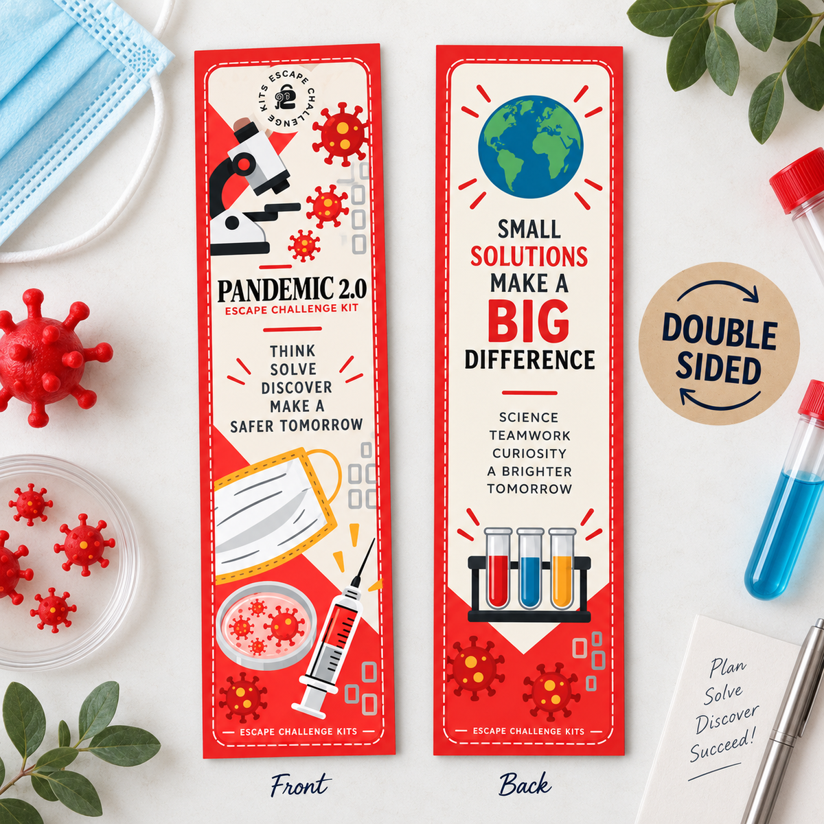 Pandemic Expert Certificate & Bookmark