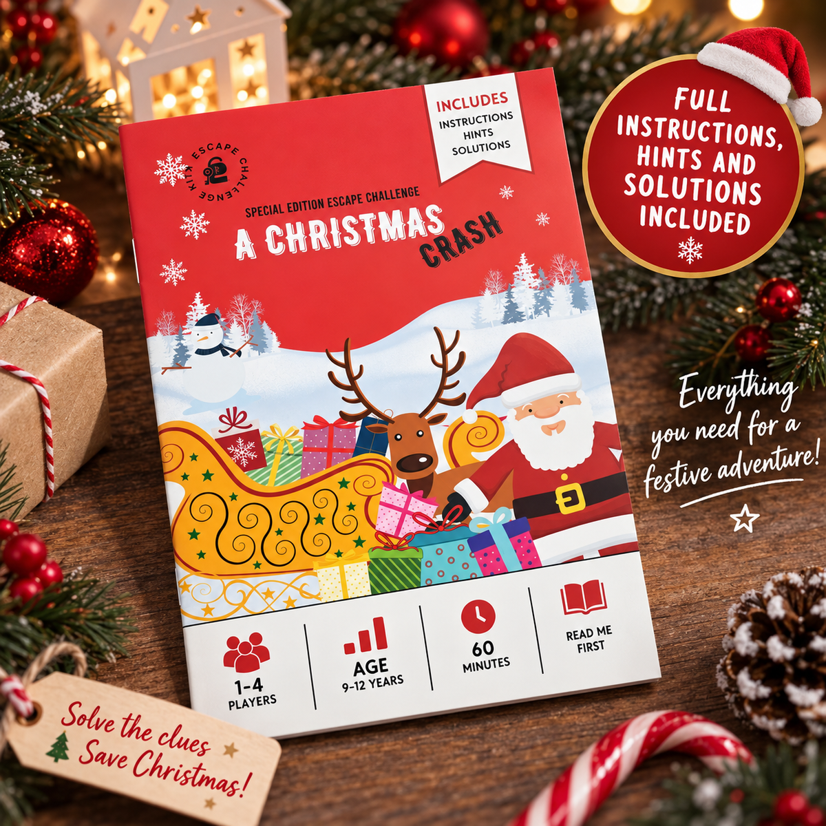 Special Edition: A Christmas Crash Escape Challenge