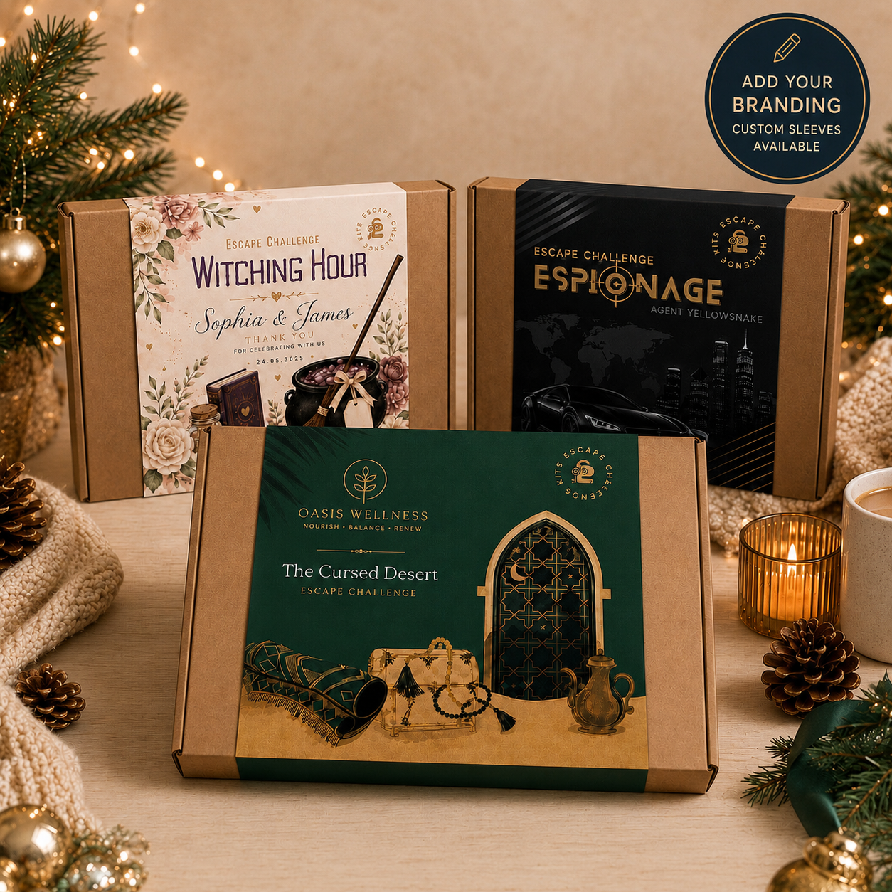 Corporate Escape Challenge Gifts