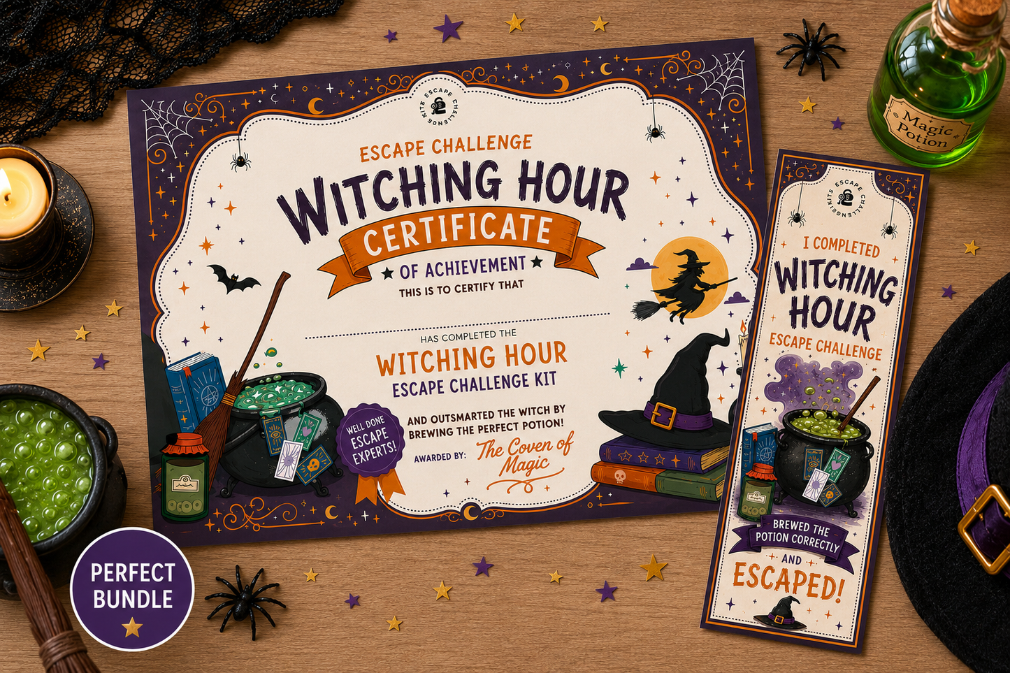 Witching Hour Expert Certificate & Bookmark