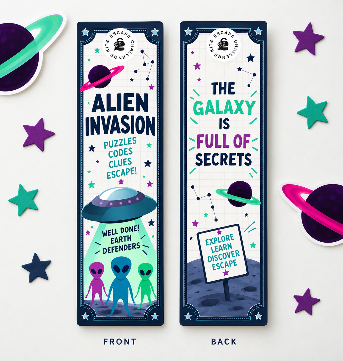 Alien Invasion Expert Certificate & Bookmark
