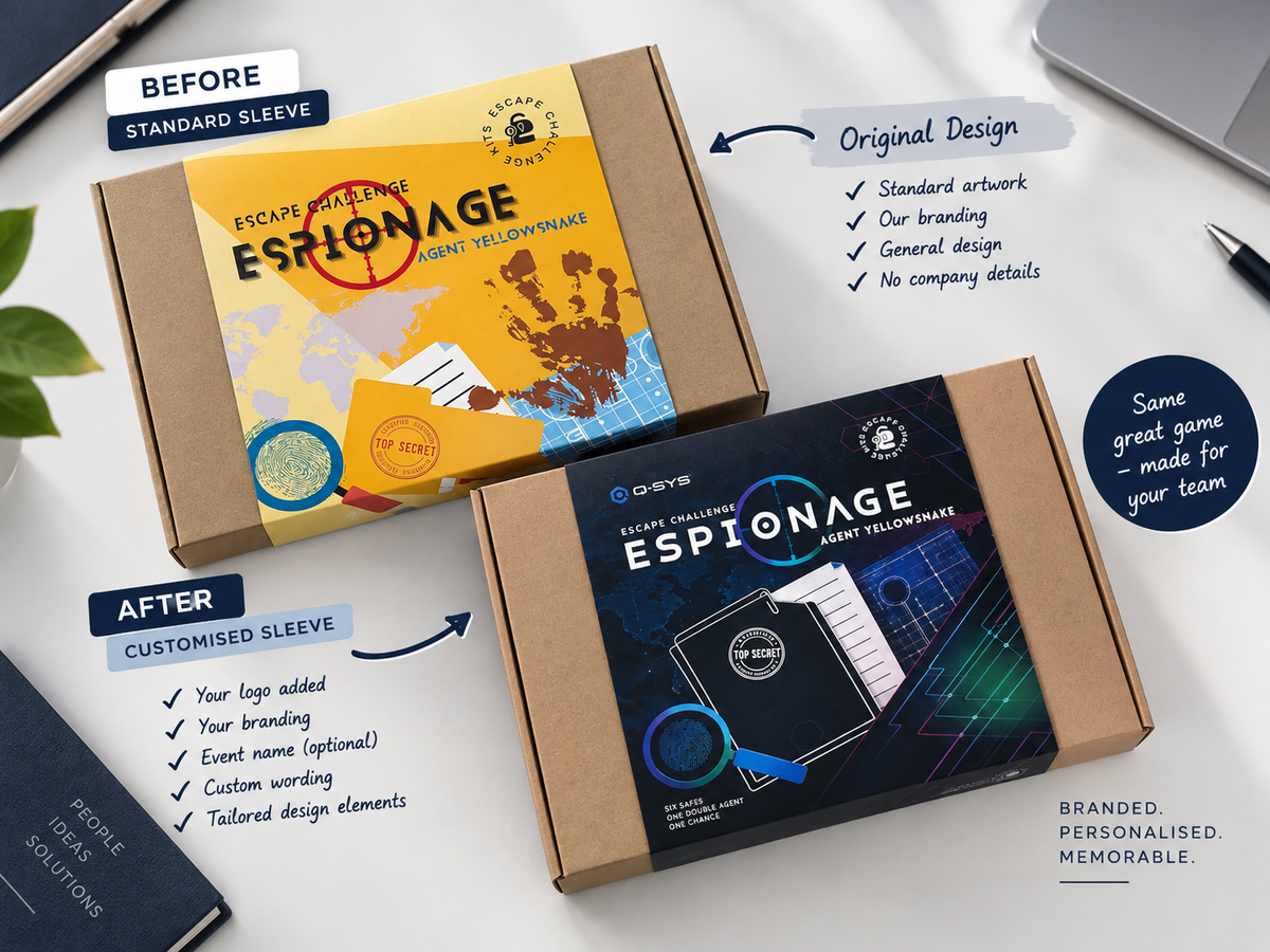 Corporate Escape Challenge Gifts