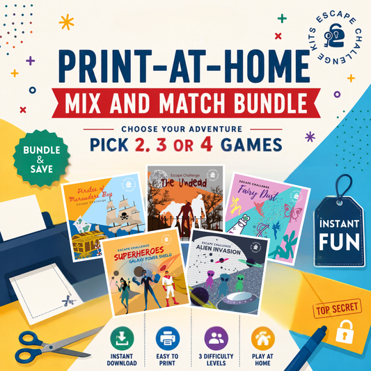 Print-at-home Escape Games Bundle