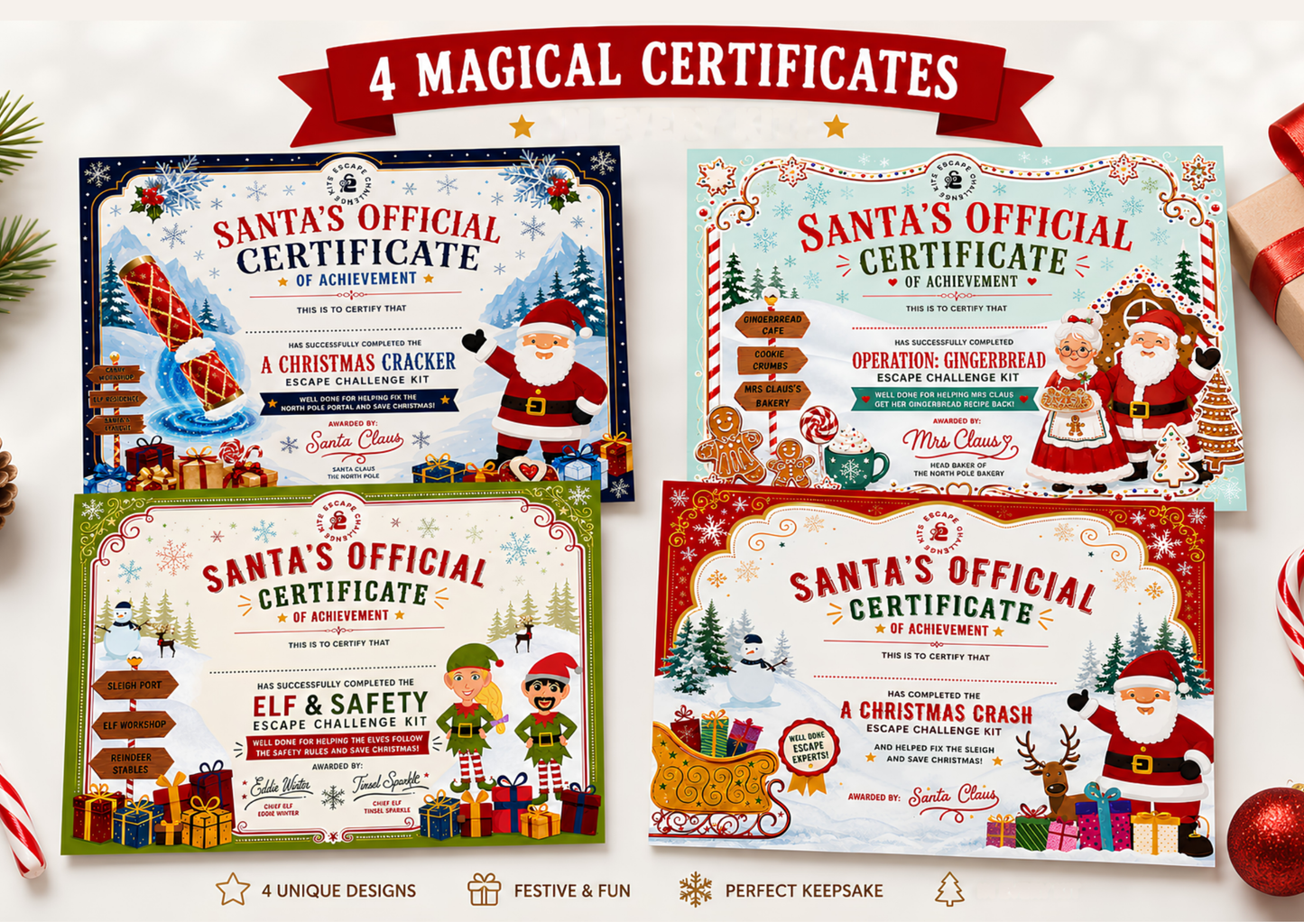 Christmas Special Expert Certificates
