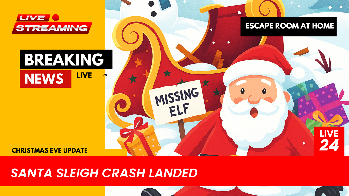 Special Edition: A Christmas Crash Escape Challenge