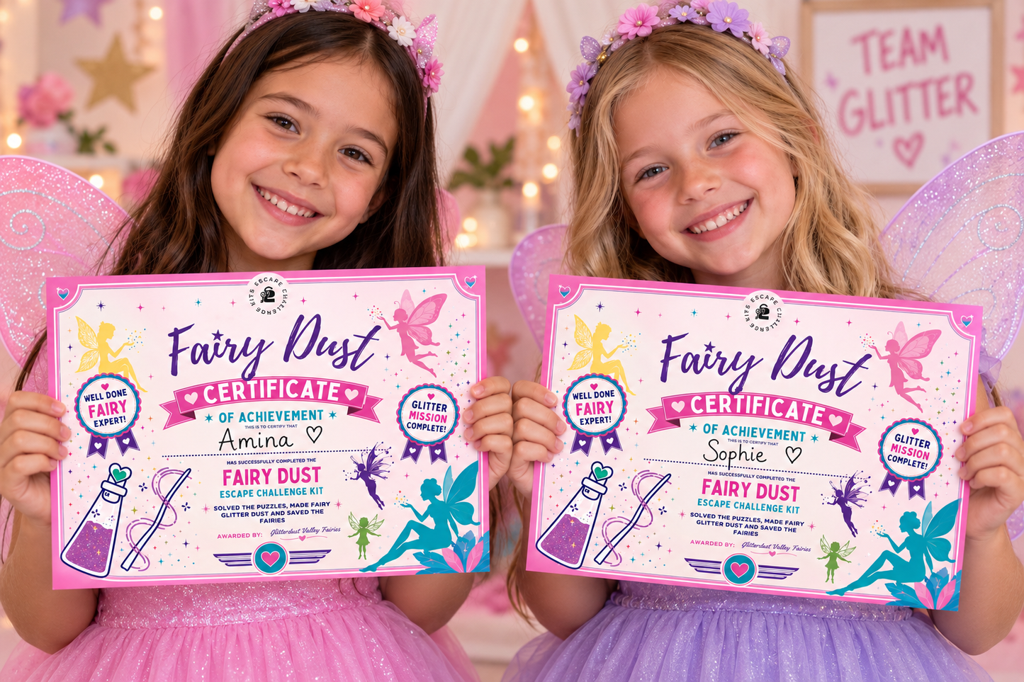 Fairy Dust Expert Escape Certificate