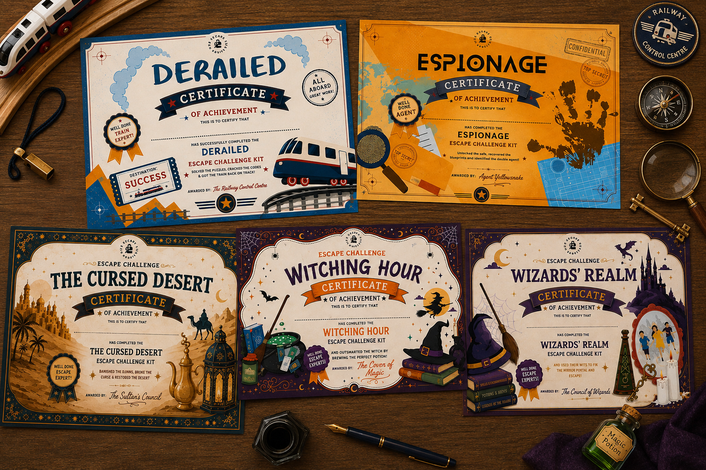 Official Special Expert Certificates