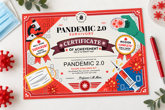 Pandemic Official Expert Escape Certificate
