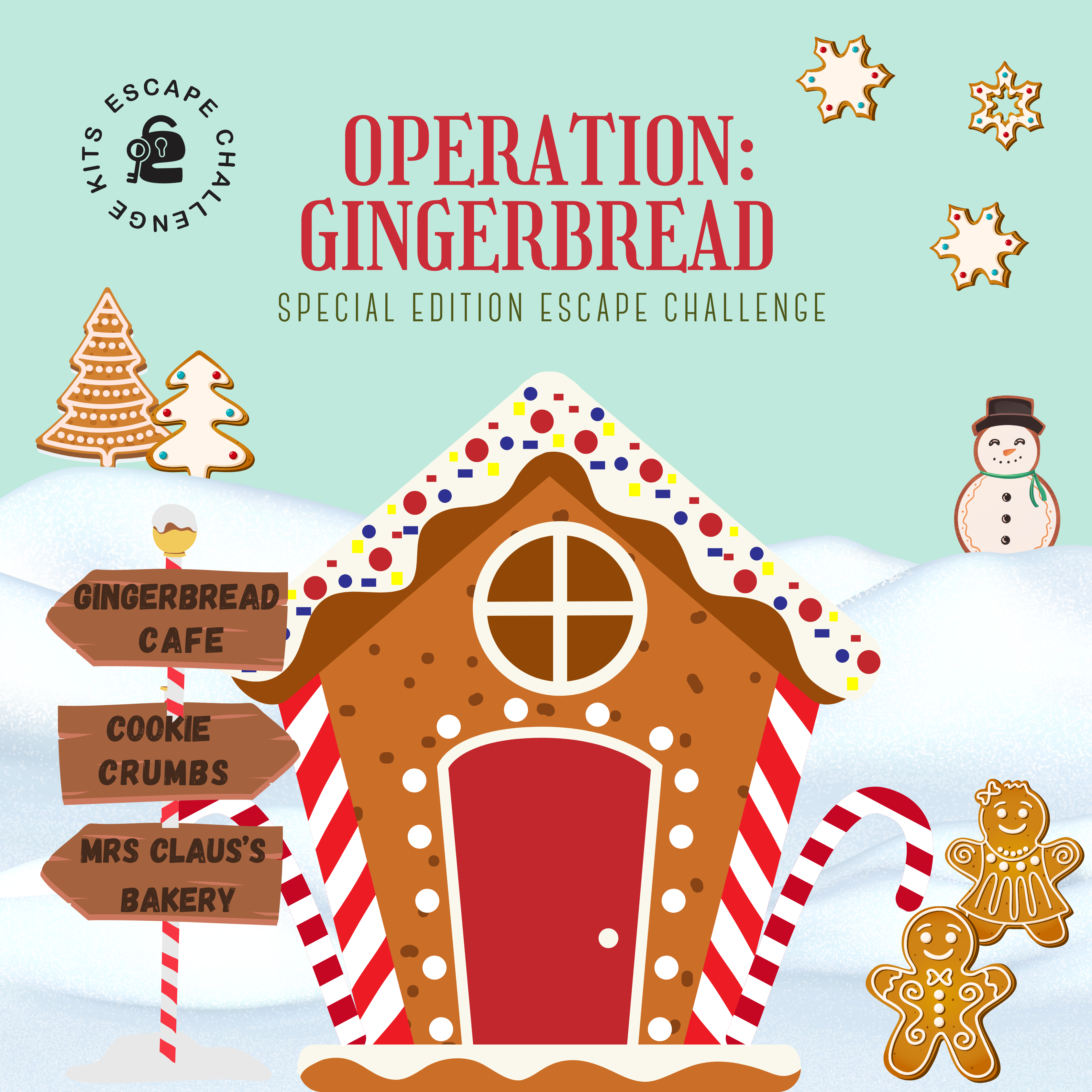 Special Edition: Operation Gingerbread Escape Challenge