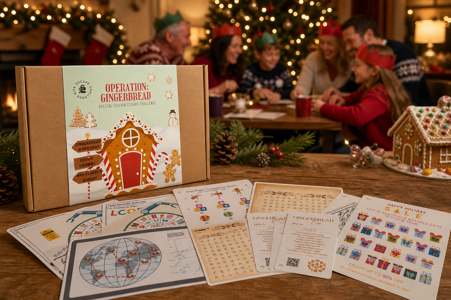 Special Edition: Operation Gingerbread Escape Challenge