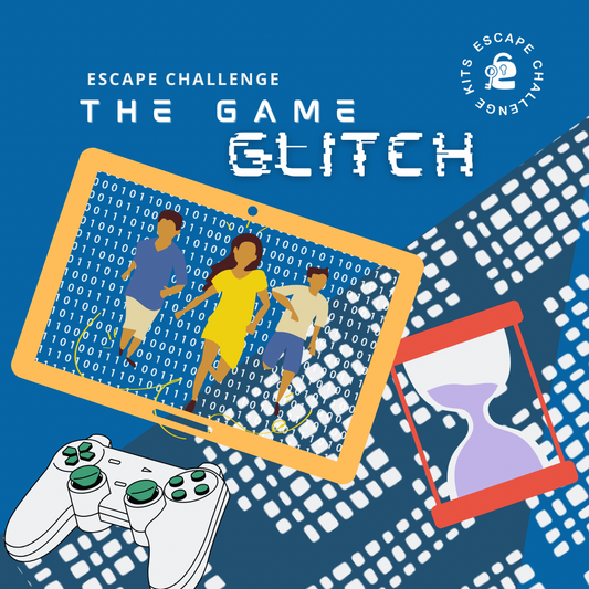 Gaming themed escape room kit. 